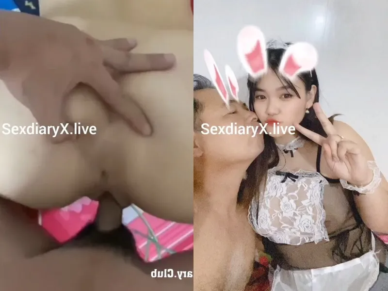 Chồng yêu đi làm xa, cô vợ ở nhà mây mưa với trai