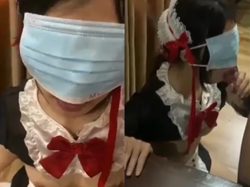 Bạn gái việt dâm cosplay nô lệ mút bú con củ khoải điêu luyện